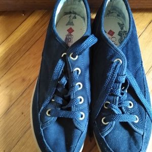 Blue suede shoes